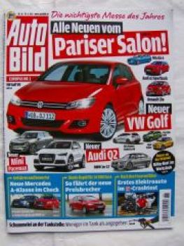 Auto Bild 26/2012 A250 W176 vs. BMW 125i,Mondeo,Insignia