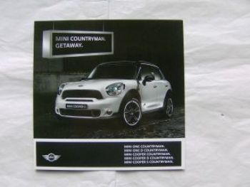 Mini Countryman Getaway R60 September 2010 NEU