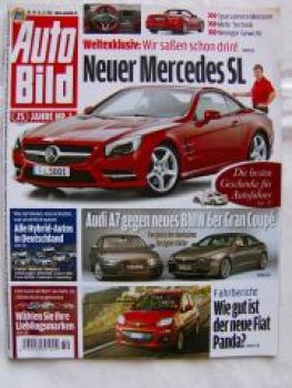 Auto Bild 50/2011 Hybrid-Autos,Fiat Panda,SL BR231