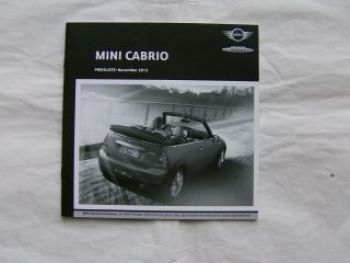 Mini Cabrio R57 November 2012 NEU