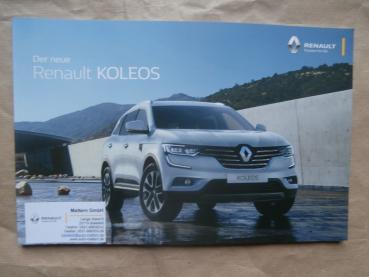 Renault Koleos dCi 175 x-tronic +4WD Katalog +Initiale Paris Mai 2018+Preise