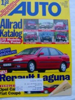 Auto Straßenverkehr 2/1994 Panda Trekking,Impreza,C4 quattro