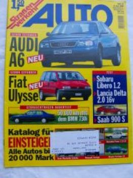 Auto Straßenverkehr 12/1994 BMW 730i E32 Dauertest,