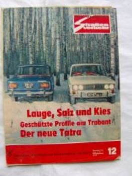 Der Deutsche Straßenverkehr 12/1973 Tatra 613,