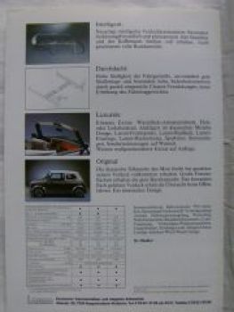 Lamm Mini Cabrio Prospekt Rarität