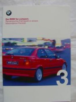 BMW 316i 318ti 323ti 318tds E36/5 Compact September 1998