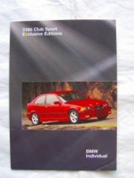 BMW 318ti Club Sport Exclusive Editions Compact E36/5 USA
