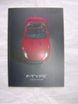 Jaguar F-Type Prospekt September 2012 NEU