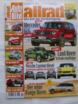 Auto Bild allrad 10/2012 VW Tiguan 1.4tsi 4Motion,X1 25d