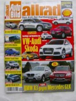 Auto Bild allrad 9/2012 Mercedes GL,VW T5 BiTDI 4Motion