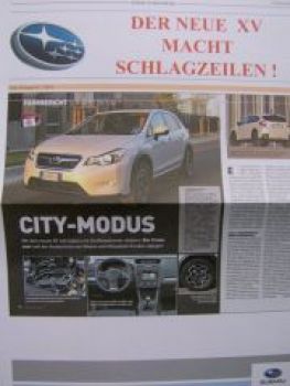 Subaru in der Presse XV Sonderdruck NEU