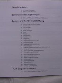 Audi TT +TTS Coupè +TT +S Roadster August 2012