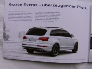 Audi Q7 Ausstattungspakete Oktober 2012 NEU