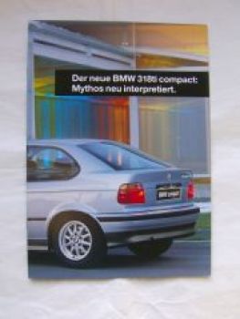 BMW 318ti compact E36/5 September 1994 Rarität