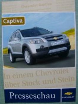 Chevrolet Captiva Presseschau Prospekt