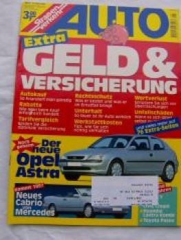 Auto Straßenverkehr 6/1996 Extra Geld & Versicherung