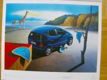 Mercedes Benz Art Cars Kalender 2000 C43 AMG W202