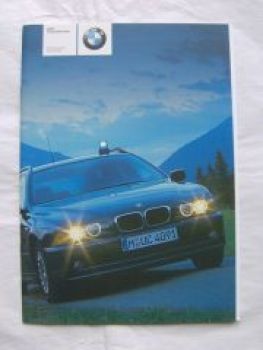 BMW Einsatzfahrzeuge 5er Limousine Touring E39 9/2002