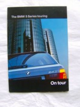 BMW 518i-540i,525td,525tds E34 Touring USA März 1996