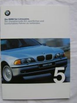 BMW 520i-540i,525tds,530d E39 Limousine September 1999