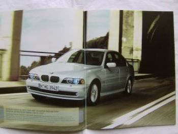 BMW 520i-540i,520d-530d E39 Limousine September 2000