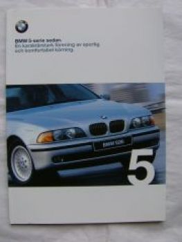 BMW 5-serien sedan 523i-540,525tds,530d E39 Dänemark