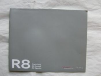 Audi R8 Coupè Sypder November 2012 NEU