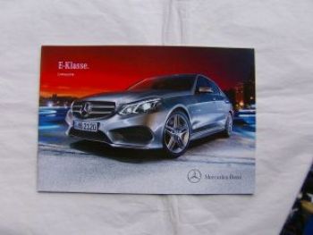 Mercedes Benz E-Klasse Limousine BR212 Januar 2013