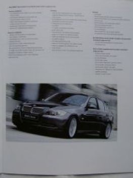 BMW Prijslijst 3 Serie Sedan Touring E90 E91 9/2005