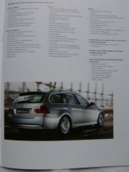 BMW Prijslijst 3 Serie Sedan Touring E90 E91 9/2005