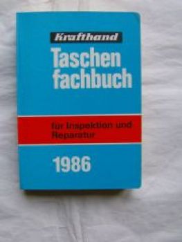 Krafthand Taschenfachbuch für Inspektion und Reparatur 1986