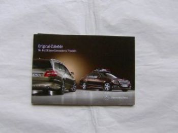 Mercedes Benz E-Klasse BR212 Original Zubehör 10/2009