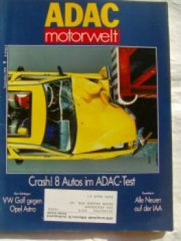 ADAC motorwelt 9/1991 Audi 100 Avant C4 vs. 5er Touring E34
