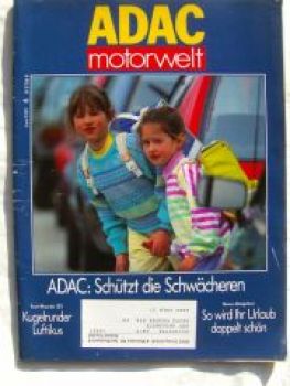 ADAC motorwelt 6/1991 VW Polo 1.3, Scorpio 24V,