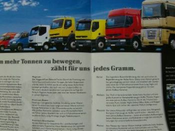 Renault Trucks Prospekt September 2002 Rarität