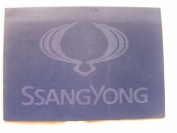 SsangYong Rexton Kyron Rodius Musso Sports