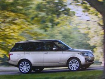 Land Rover Range Rover Neues Modell 2012 Prospekt