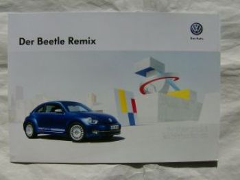 VW Beetle Remix Sonderprospekt Oktober 2012 NEU