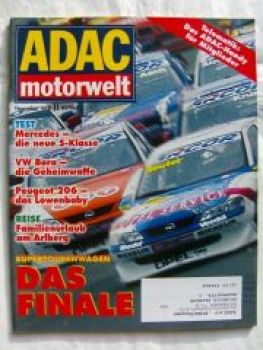 ADAC motorwelt 11/1998 S-Klasse S430 W220,VW Polo