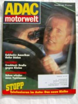 ADAC motorwelt 11/1997 Mitsubishi Carisma GDI,Porsche 911