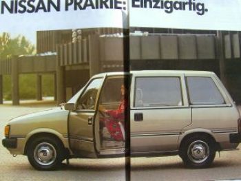 Nissan Prairie Prospekt Rarität