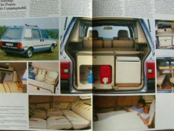 Nissan Prairie Holiday Sonermodell Mai 1984 Rarität