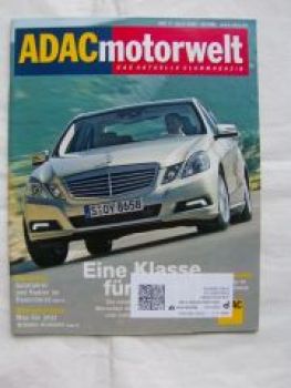 ADAC motorwelt 4/2009 E250CDi  Blue Efficiency,A5 3.2FSI