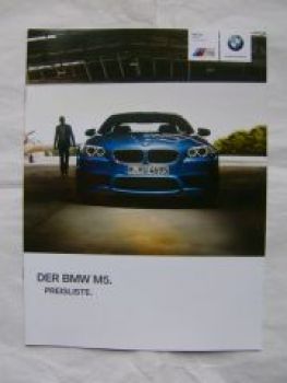 BMW M5 F10 Limousine Januar 2013 NEU