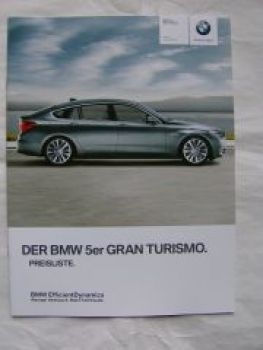 BMW 535i 550i 520d 530d 535d F07 GranTurismo 1/2013