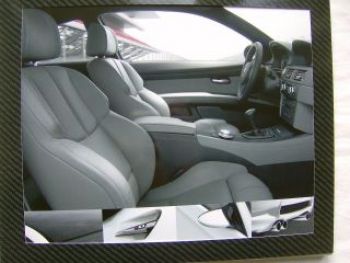 BMW M3 Coupè E92 Fotomappe INTERN Rarität