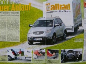 Auto Bild allrad 5/2012 SsangYong Korando 2.0d 4x4