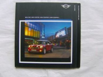 Mini One +Cooper +D +S +JCW September 2008 NEU