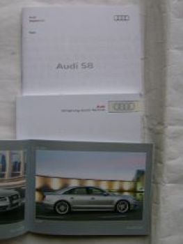 Audi S8 D4/4H Pressemappe Oktober 2011 Rarität