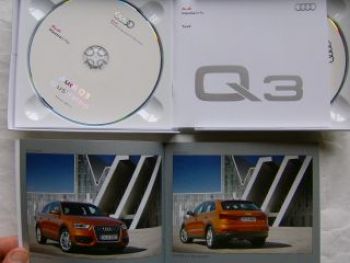 Audi Q3 Typ 8U Pressebox April 2011 Rarität